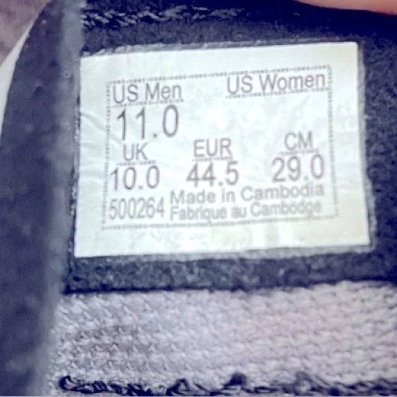 Vans UltraRange  EXO Sneakers  Grey White Black Ultra Cush SZ 11 - Picture 4 of 5